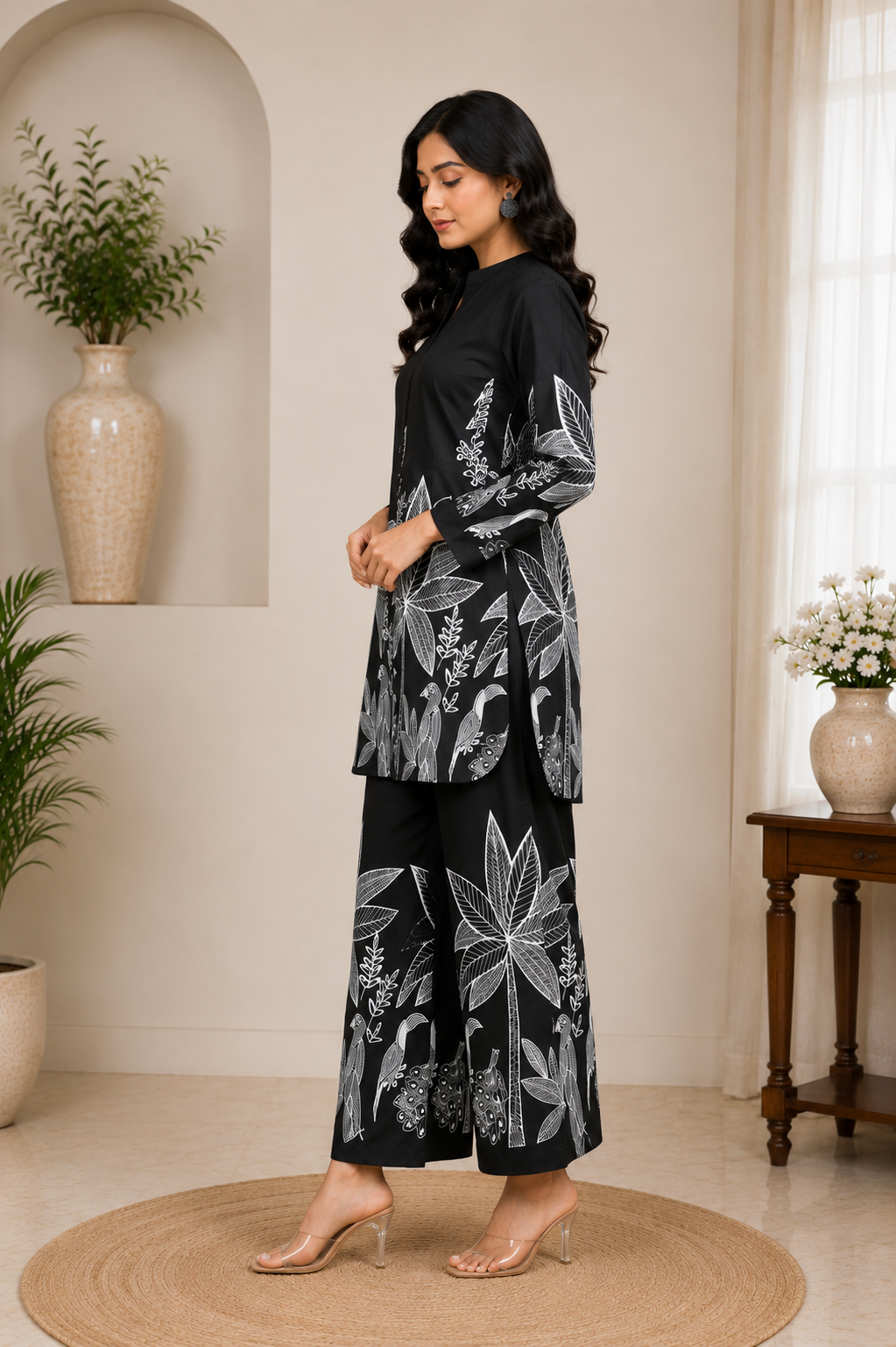 Pure cotton comfartable daily wear / office wear co-ord set
