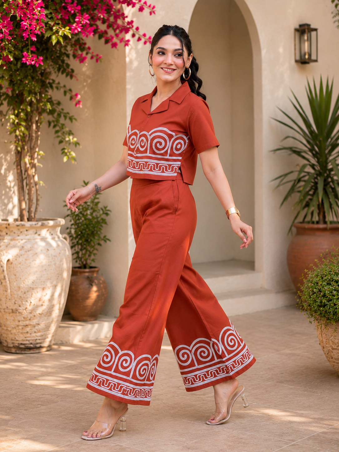 Cotton pretty trending co-ord set