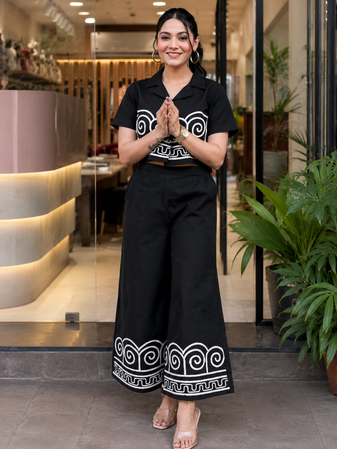Cotton pretty trending co-ord set