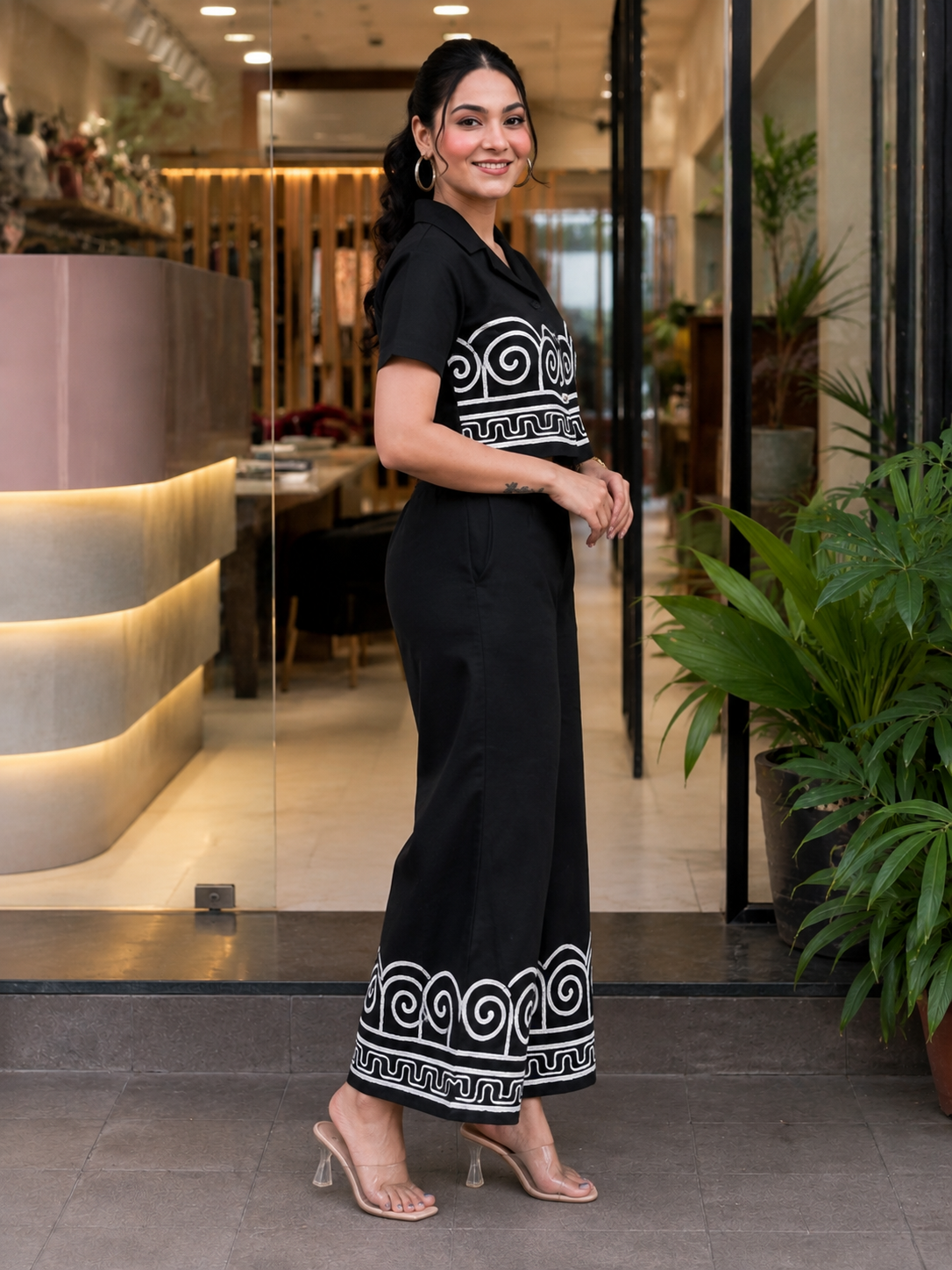 Cotton pretty trending co-ord set