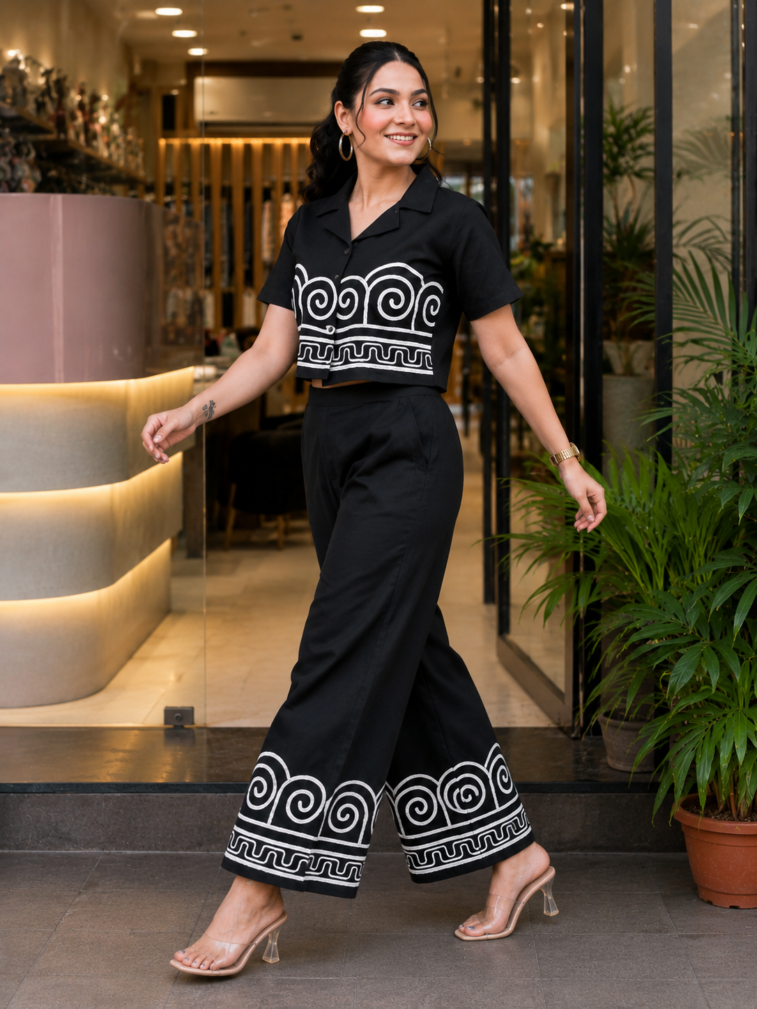 Cotton pretty trending co-ord set