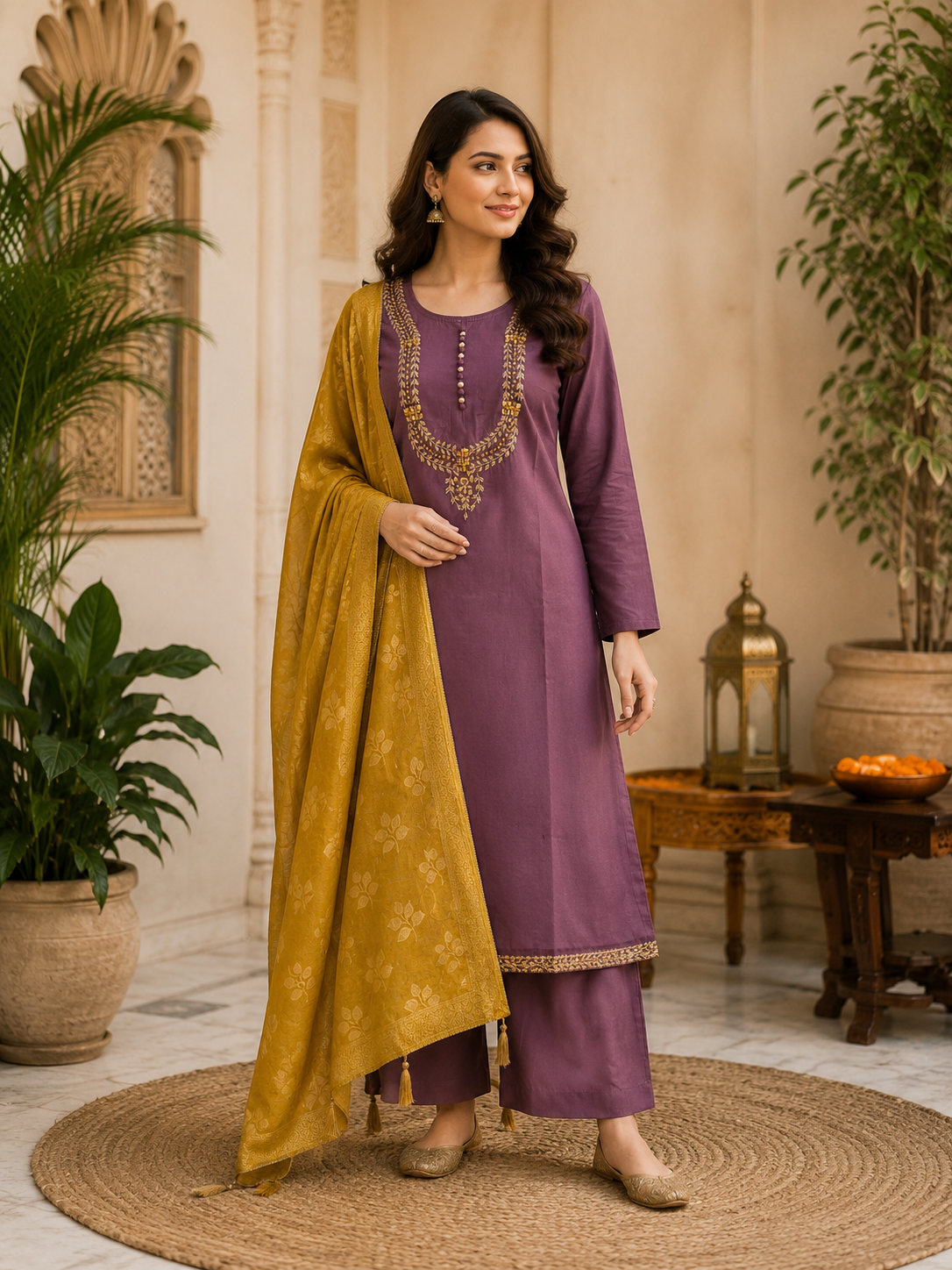 Party wear with designer handwork fancy suit