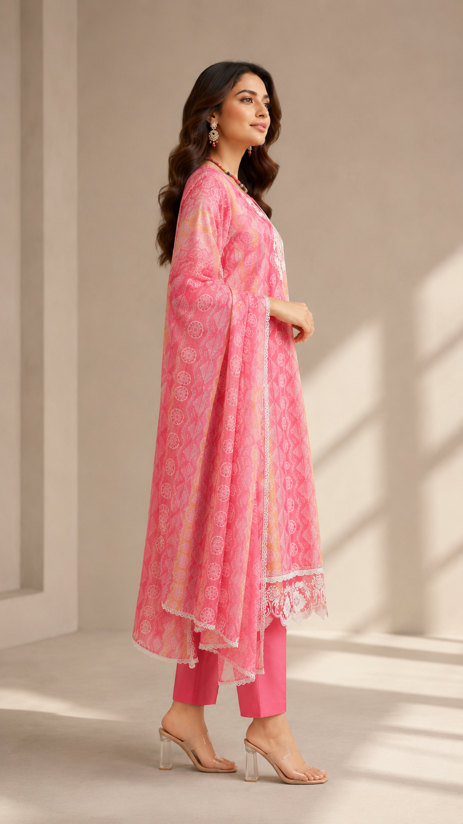 Pure linen cotton designer suit