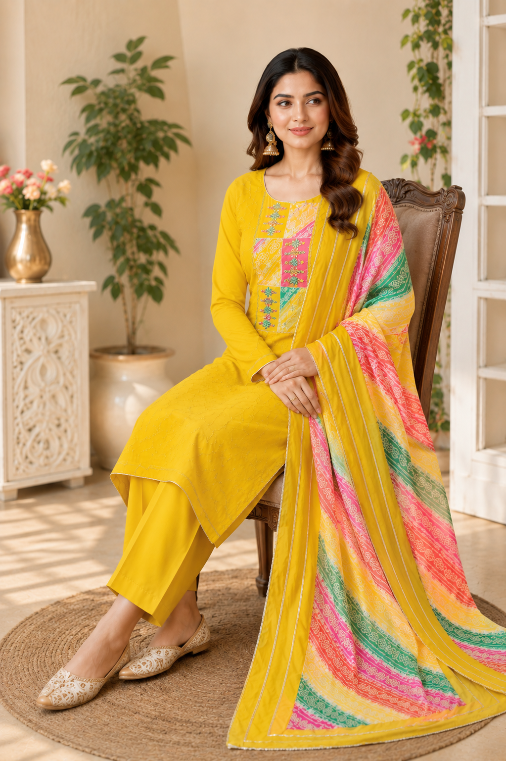 Roman silk fancy designer party wear suit