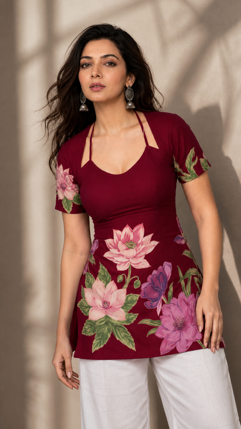 Laila cotton dori Top