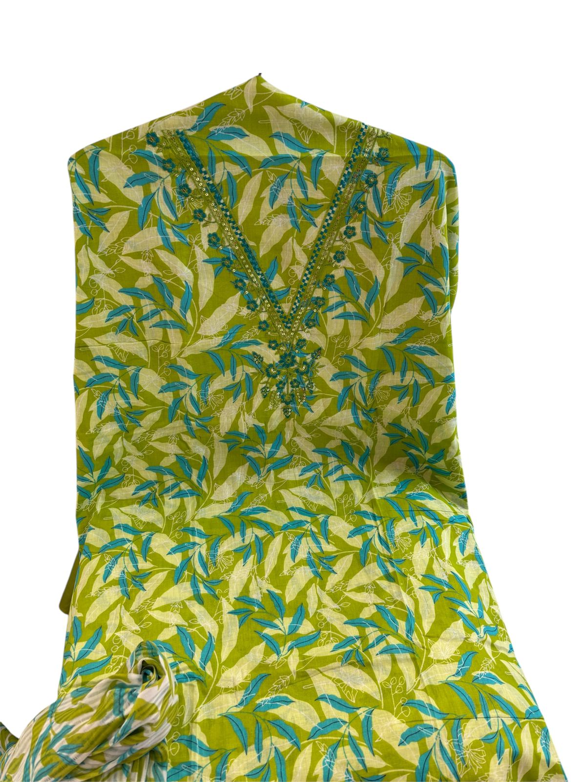Pure cotton daily wear/office wear cotton dupatta suit