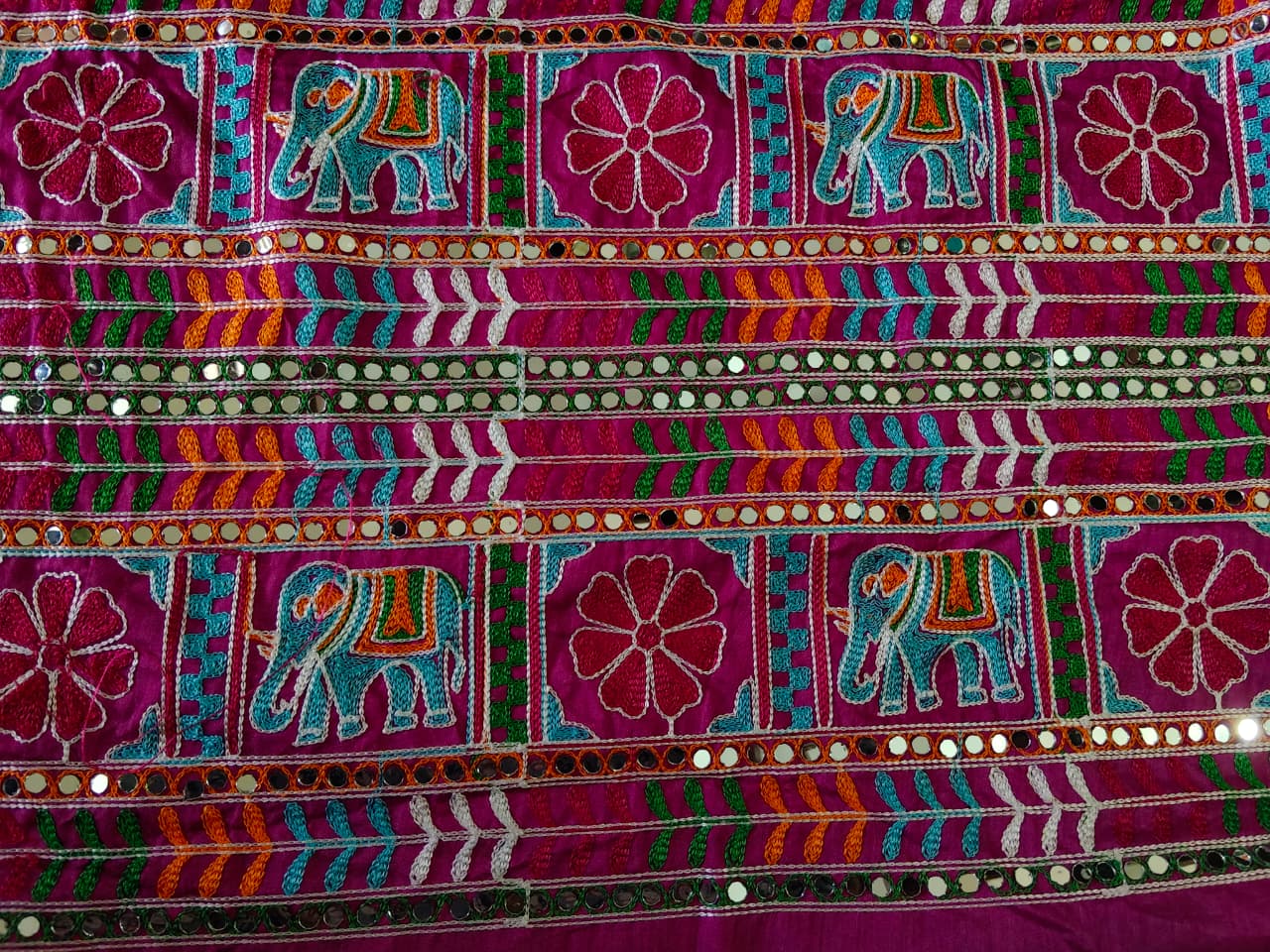 Premium Embroidered Mirror Work Ethnic Jacket | Boho Coat for Women | Indo-Western Wear